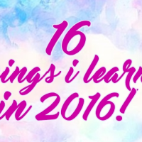 A Look Back at my First Year of Blogging - 16 Things I Learned in 2016!